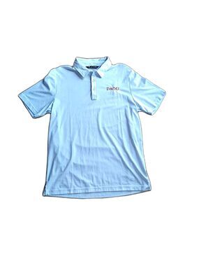 Travis Mathew Polo Shirt Men's Large White DAOU Vineyards